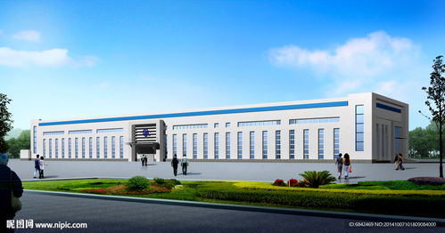 厂房效果图设计图 3d作品 3d设计